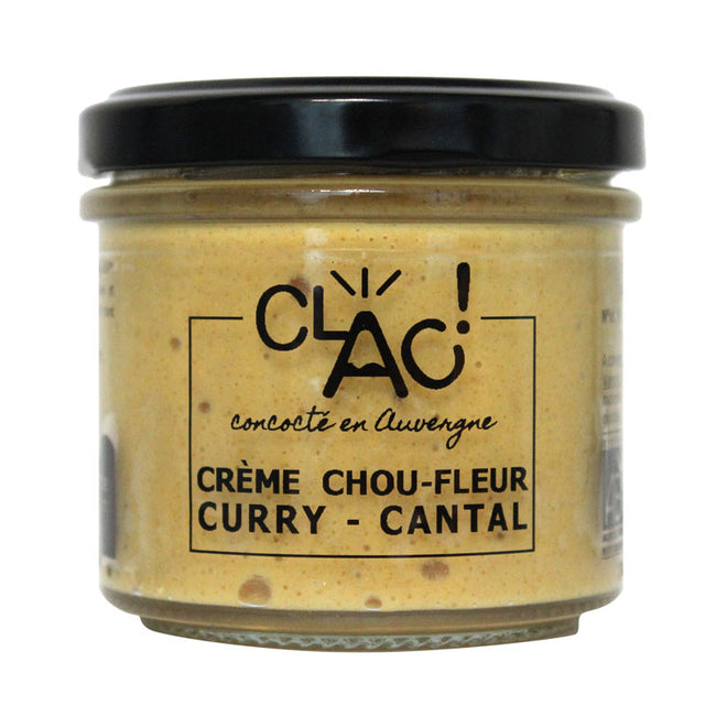 Crème chou-fleur curry & cantal