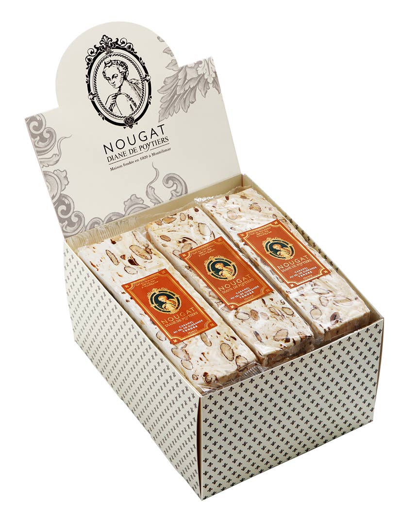 Nougat caramel d'Isigny et sel de Guérande barre 50 g