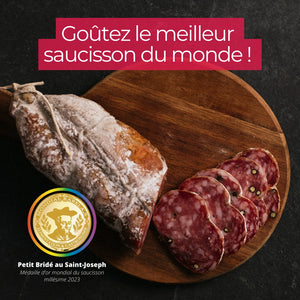 Saucisson Sec Bridé au St Joseph